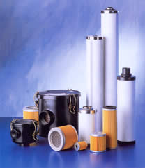 Cartouches Filtrantes, D�shuileurs pour Pompe � vide