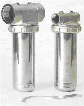 Filtre Tete laiton cuve Inox