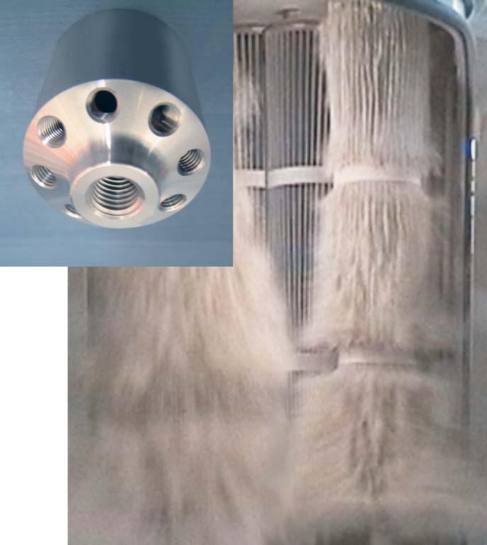 Cartouches en phase de Decolmatage