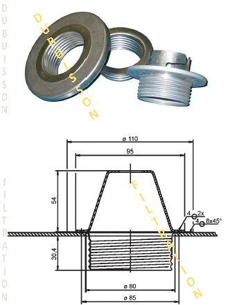 Systeme de Fixation a visser MAHLE